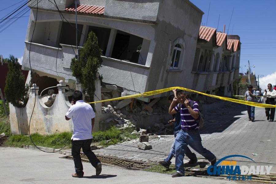危地马拉墨西哥交界处6.9级地震 数十人伤亡