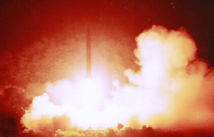 朝鲜再发导弹 发射地“罕见”贴近军事分界线
