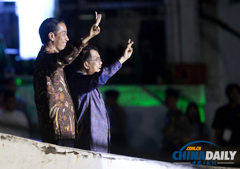 “印尼版奥巴马”赢得总统大选 称系全民胜利