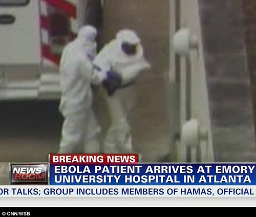 美本土首位埃博拉患者自行走入医院 美方已有药物和疫苗