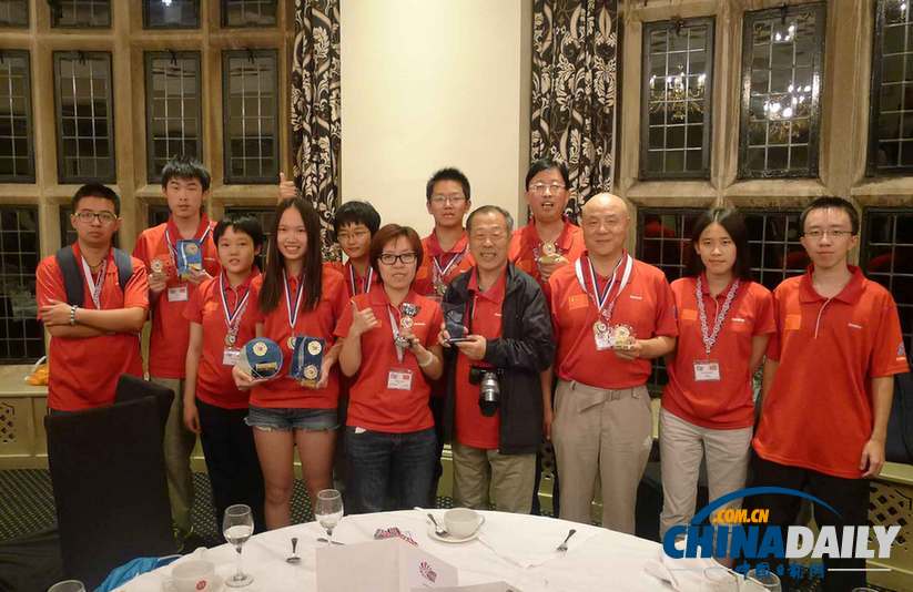 伦敦：数独世锦赛中国队获得团体第三