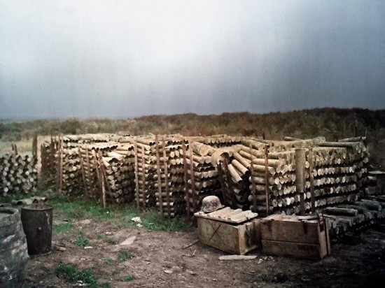 罕见一战彩色照片首度曝光 再现一战前线场景