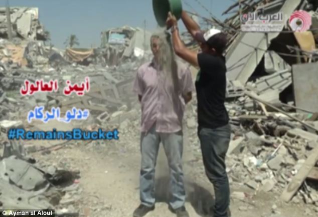 加沙难民玩“碎石挑战”呼吁全球关注战争局势
