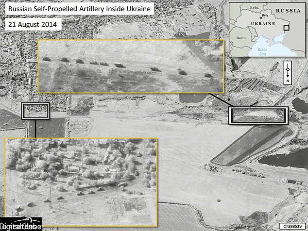 俄罗斯“入侵”乌克兰卫星图像首次公开