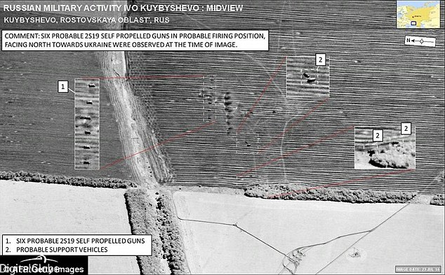 俄罗斯“入侵”乌克兰卫星图像首次公开
