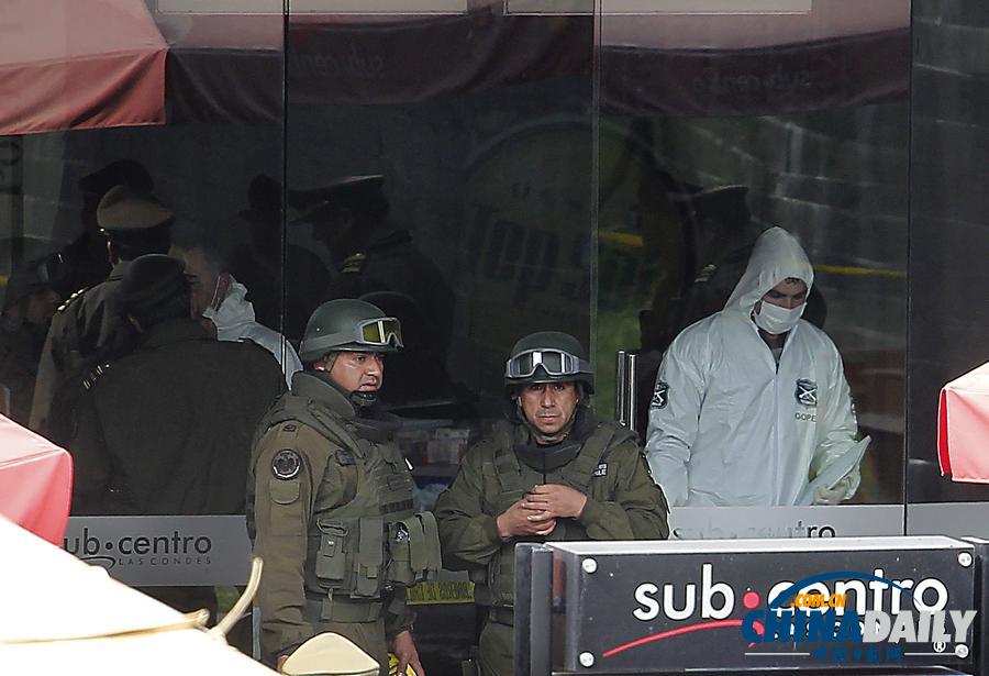 智利一地铁站爆炸致8人受伤 被定性为恐怖行为