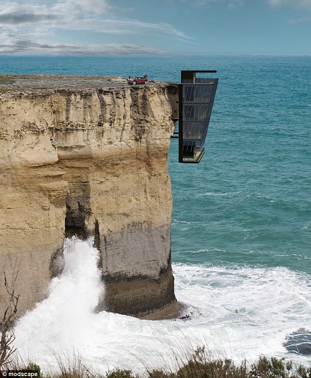 澳建筑师造悬崖屋 印度洋美景尽收眼底