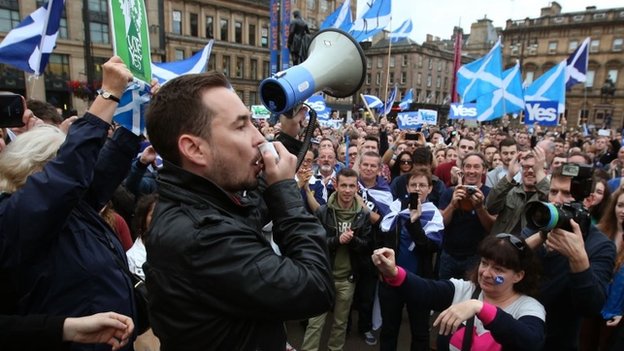 苏格兰公投前最后一日：统独两派奋力拉票