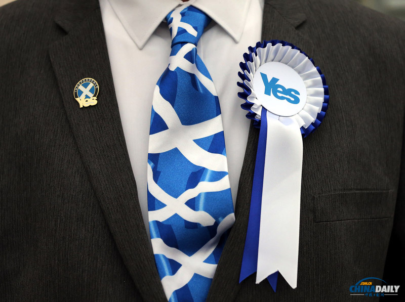看苏格兰独立公投中时尚元素无处不在