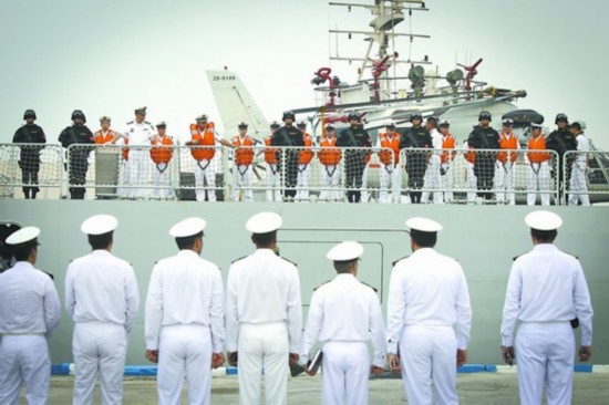中国海军舰艇编队首入波斯湾 将与伊朗海军联演
