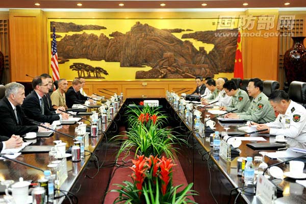 国防部：中美两军战略规划部门将举行首次对话