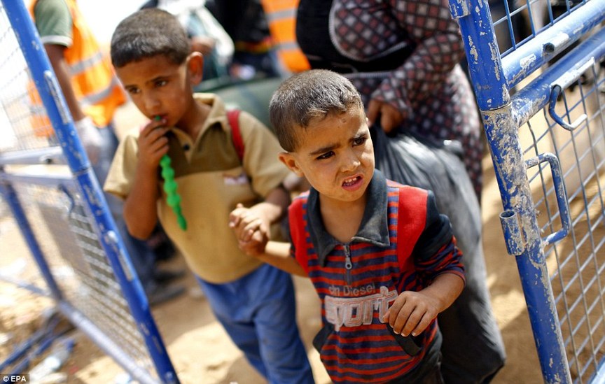 心碎：逃亡路上的叙利亚难民儿童