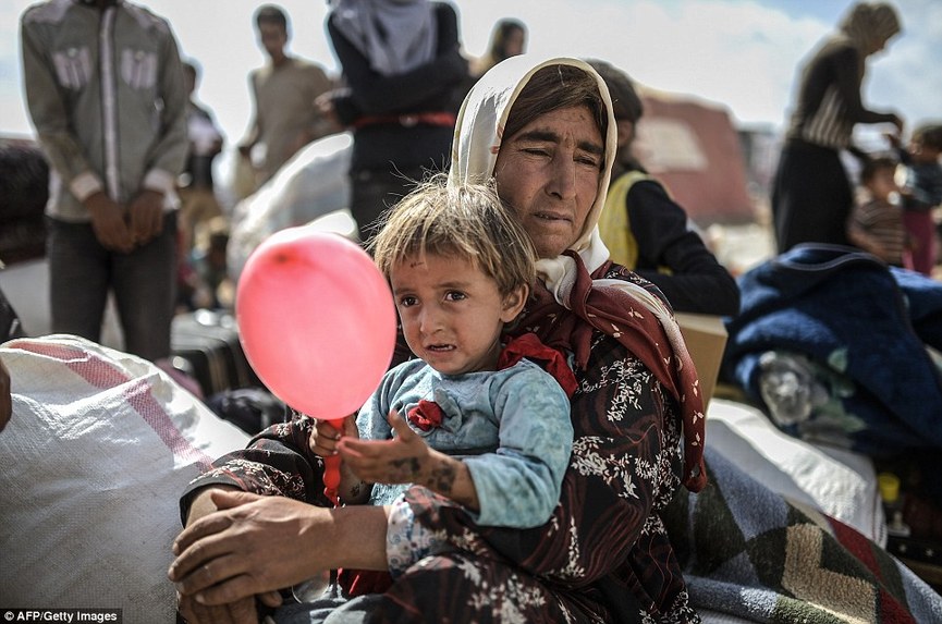 心碎：逃亡路上的叙利亚难民儿童