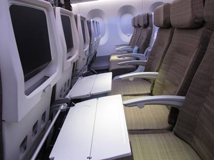 越南航空公司飞机将装备卧床和英特网
