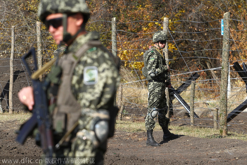 乌克兰修2千公里边境墙防俄入侵