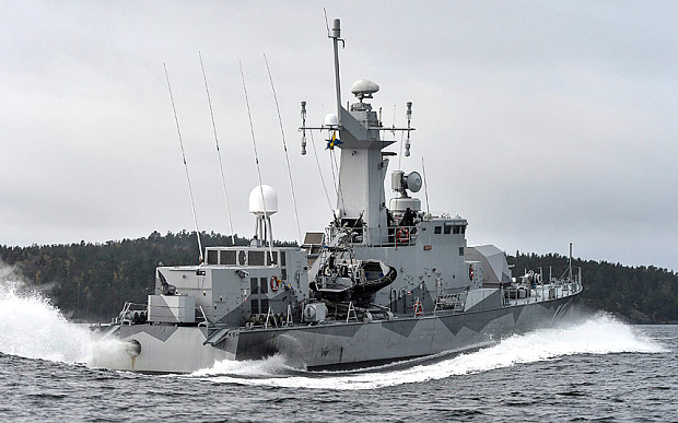 瑞典扩大规模搜寻“俄潜艇” 媒体称“冷战再现”