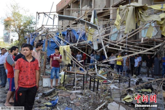 伊拉克首都连环爆炸 至少21人死亡