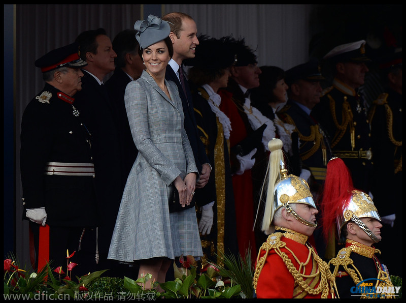 凯特王妃“复工”与威廉王子迎接新加坡总统夫妇到访