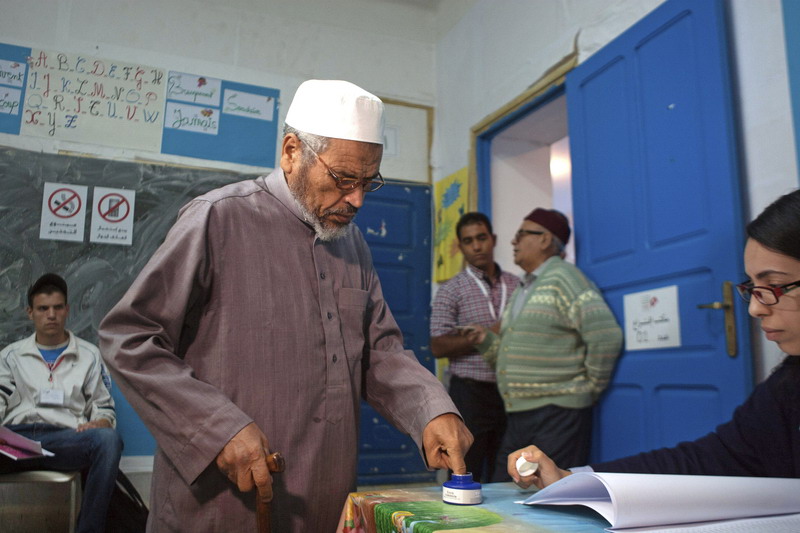  “阿拉伯之春”发源地突尼斯议会选举投票开始