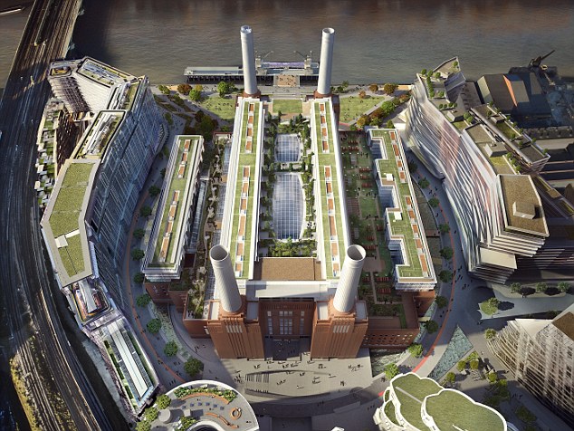 英国巴特西发电站重建将成为富豪区