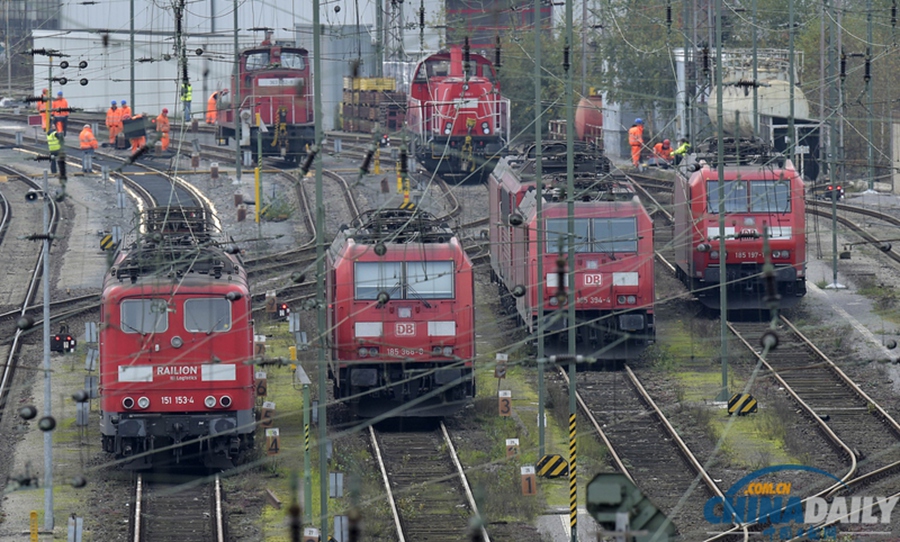 德铁路工人不满薪资待遇罢工 恐致全国铁路瘫痪