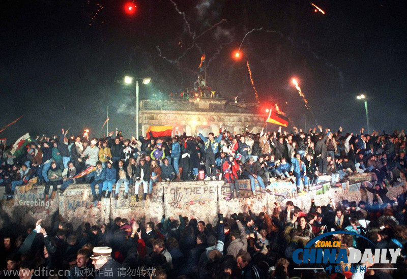 柏林墙倒塌25周年影像记忆：不分东西