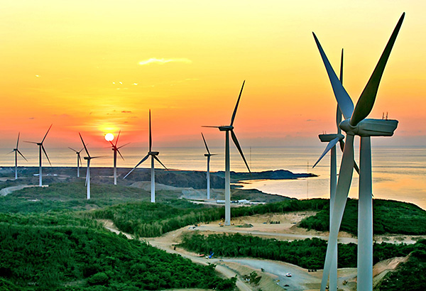 菲律宾挖掘可再生能源 东南亚最大风电厂开始并网发电