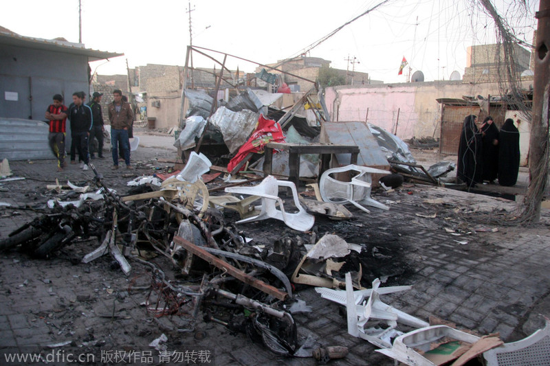 伊拉克首都发生3起爆炸 造成至少23人死亡