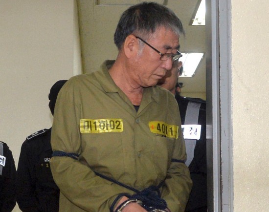 “岁月号”船长李俊锡被判入狱36年