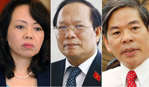 越南国会代表对政府官员投信任票结果出炉