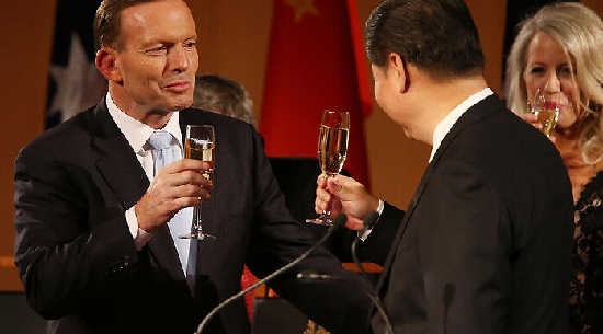 澳总理向习近平祝酒误将中国说成塔斯马尼亚