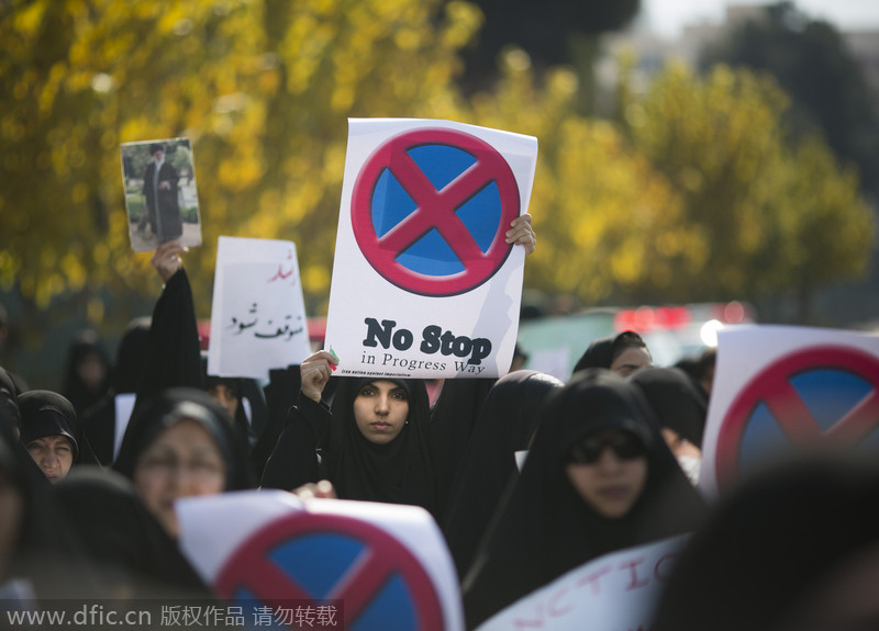 伊朗学生大规模集会力挺核计划