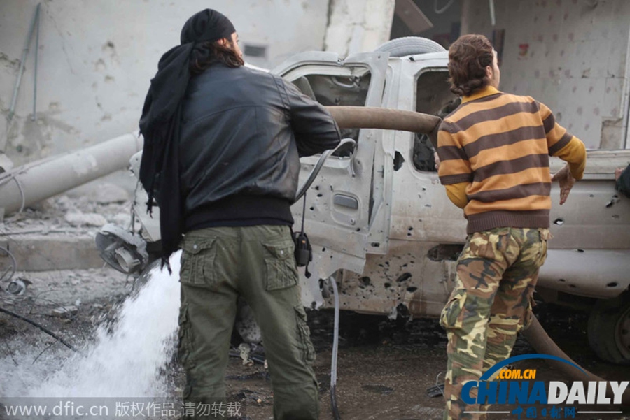 叙利亚政府军空袭反对派控制区域 致9人死亡