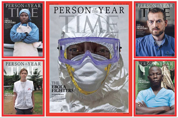 2014《时代》年度人物：埃博拉医护人员