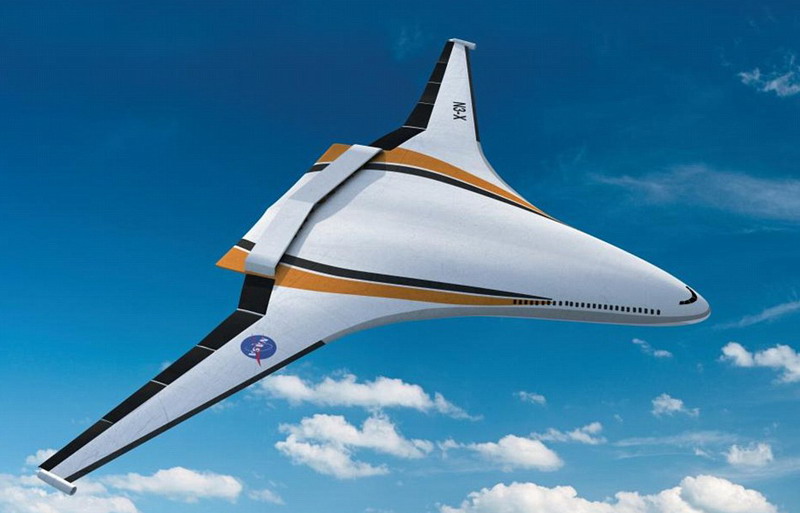 NASA研发超音速概念机 外观形似间谍机