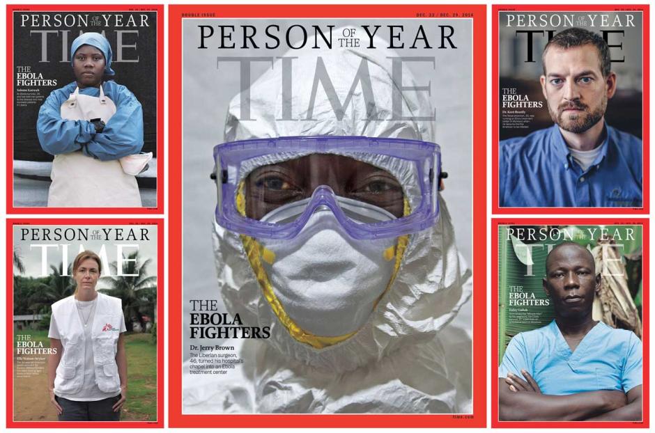 时代周刊年度人物揭晓 埃博拉病患护理者当选