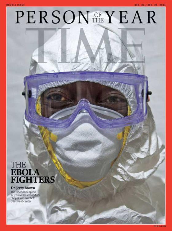 时代周刊年度人物揭晓 埃博拉病患护理者当选