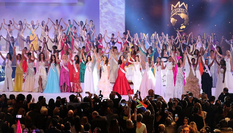 2014世界小姐决赛：南非小姐摘冠