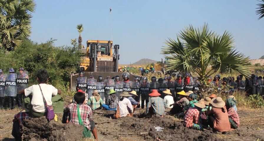 缅甸中资铜矿征地引发流血冲突