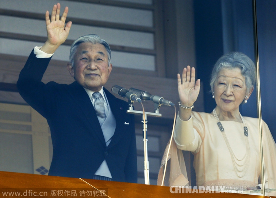 日本天皇迎81岁生日 接受民众祝福