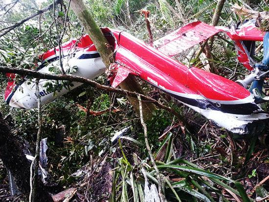 巴西1架直升机疑因恶劣天气坠毁5人死亡