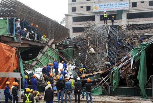 越南在建城铁发生脚手架坍塌事故 相关责任人受处分