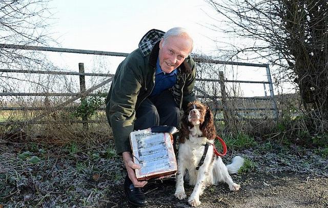 英国宠物犬为主人捡到1.14克拉钻石