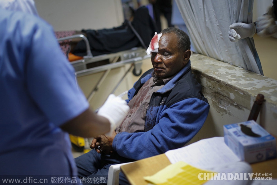 肯尼亚发生楼房倒塌事故 已致十余人死伤