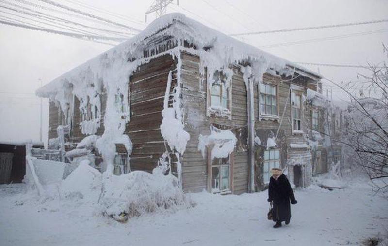 世界上最冷的人类居住地零下71℃