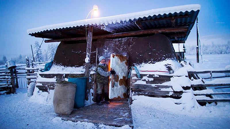 世界上最冷的人类居住地零下71℃