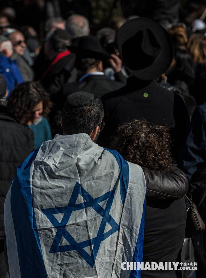 巴黎犹太超市遇难者在耶路撒冷安葬
