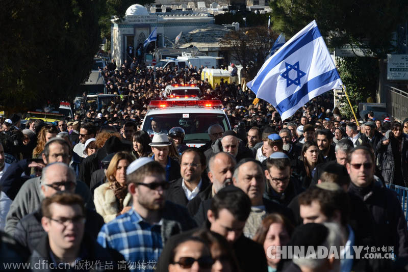 巴黎犹太超市遇难者在耶路撒冷安葬