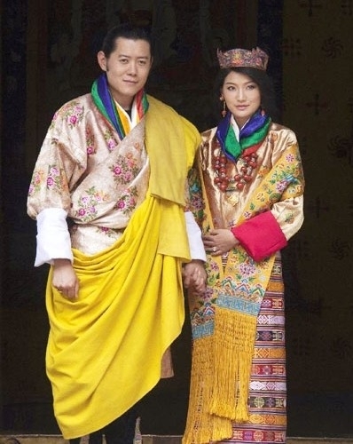亚洲王妃美貌比拼 不丹王妃超赞