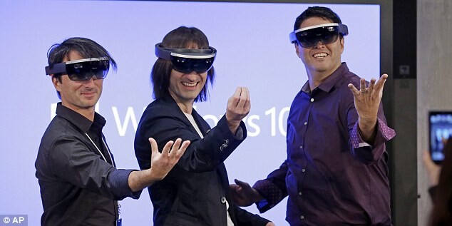 微软拟发布全息影像眼镜 网友称超前glass一世纪